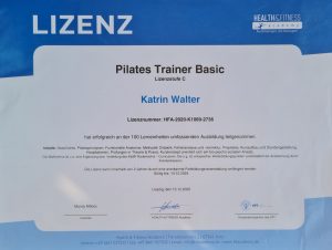 Pilates Trainerin
